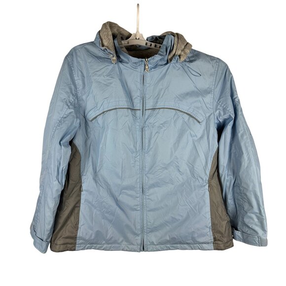 Weather Tamer Jackets & Blazers - Weather Tamer Womens Reversible Jacket With Hood XL/XG Nylon Polyester
